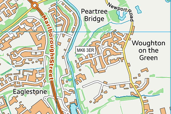 MK6 3ER map - OS VectorMap District (Ordnance Survey) MK6 3ER map - OS VectorMap District (Ordnance Survey)