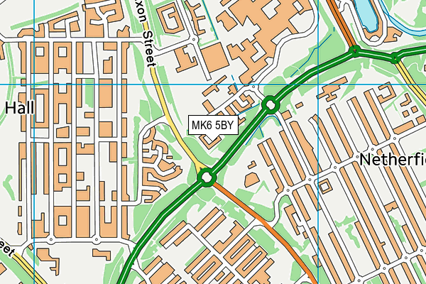 MK6 5BY map - OS VectorMap District (Ordnance Survey) MK6 5BY map - OS VectorMap District (Ordnance Survey)