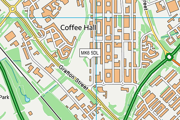 MK6 5DL map - OS VectorMap District (Ordnance Survey) MK6 5DL map - OS VectorMap District (Ordnance Survey)