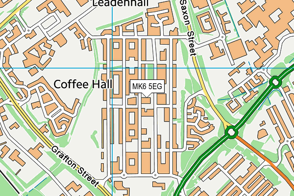 MK6 5EG map - OS VectorMap District (Ordnance Survey) MK6 5EG map - OS VectorMap District (Ordnance Survey)