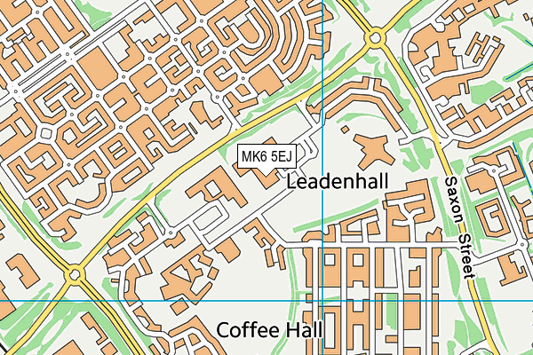 MK6 5EJ map - OS VectorMap District (Ordnance Survey) MK6 5EJ map - OS VectorMap District (Ordnance Survey)