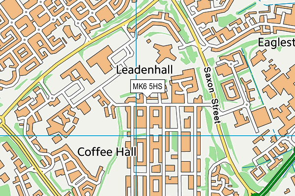 MK6 5HS map - OS VectorMap District (Ordnance Survey) MK6 5HS map - OS VectorMap District (Ordnance Survey)