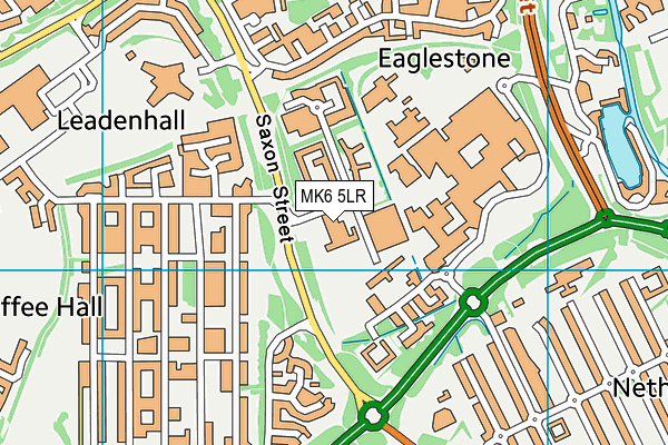 MK6 5LR map - OS VectorMap District (Ordnance Survey) MK6 5LR map - OS VectorMap District (Ordnance Survey)
