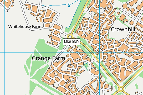 MK8 0ND map - OS VectorMap District (Ordnance Survey) MK8 0ND map - OS VectorMap District (Ordnance Survey)