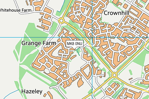 MK8 0NU map - OS VectorMap District (Ordnance Survey) MK8 0NU map - OS VectorMap District (Ordnance Survey)