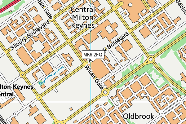 MK9 2FQ map - OS VectorMap District (Ordnance Survey) MK9 2FQ map - OS VectorMap District (Ordnance Survey)