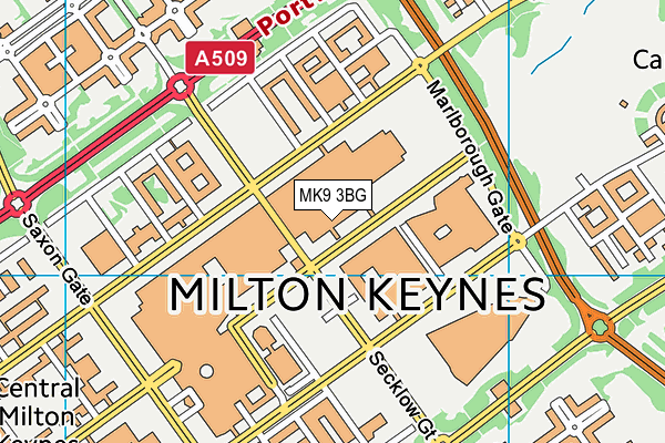MK9 3BG map - OS VectorMap District (Ordnance Survey) MK9 3BG map - OS VectorMap District (Ordnance Survey)