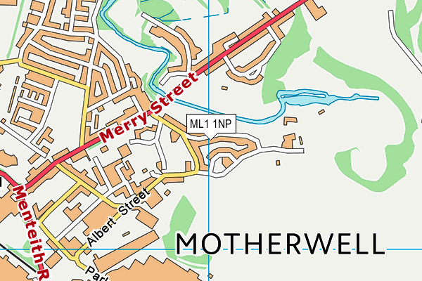 ML1 1NP map - OS VectorMap District (Ordnance Survey) ML1 1NP map - OS VectorMap District (Ordnance Survey)
