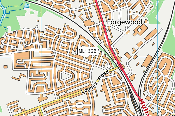ML1 3GB map - OS VectorMap District (Ordnance Survey) ML1 3GB map - OS VectorMap District (Ordnance Survey)
