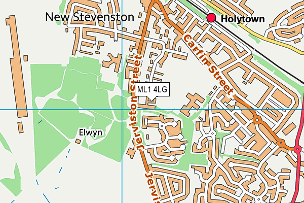 ML1 4LG map - OS VectorMap District (Ordnance Survey) ML1 4LG map - OS VectorMap District (Ordnance Survey)