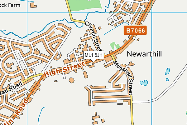 ML1 5JH map - OS VectorMap District (Ordnance Survey) ML1 5JH map - OS VectorMap District (Ordnance Survey)