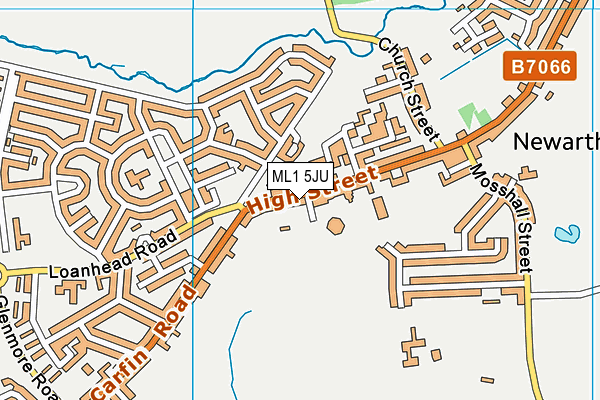 ML1 5JU map - OS VectorMap District (Ordnance Survey) ML1 5JU map - OS VectorMap District (Ordnance Survey)