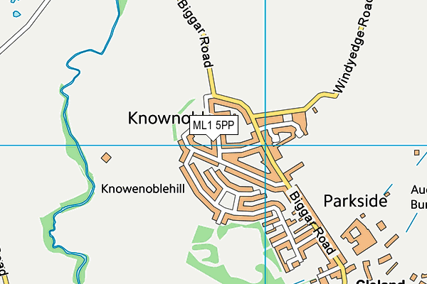 ML1 5PP map - OS VectorMap District (Ordnance Survey) ML1 5PP map - OS VectorMap District (Ordnance Survey)