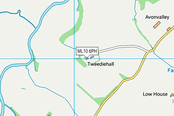 ML10 6PH map - OS VectorMap District (Ordnance Survey) ML10 6PH map - OS VectorMap District (Ordnance Survey)