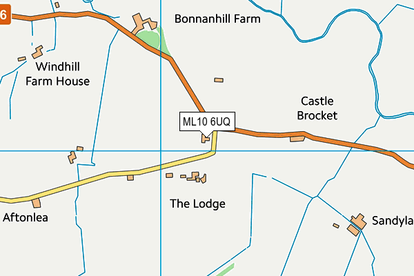 ML10 6UQ map - OS VectorMap District (Ordnance Survey) ML10 6UQ map - OS VectorMap District (Ordnance Survey)