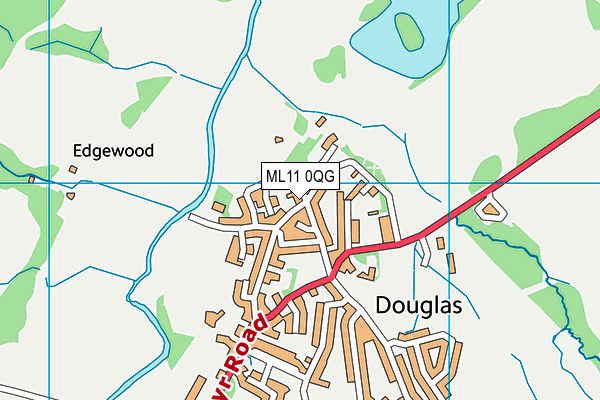 ML11 0QG map - OS VectorMap District (Ordnance Survey) ML11 0QG map - OS VectorMap District (Ordnance Survey)
