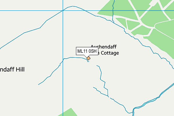 ML11 0SH map - OS VectorMap District (Ordnance Survey) ML11 0SH map - OS VectorMap District (Ordnance Survey)