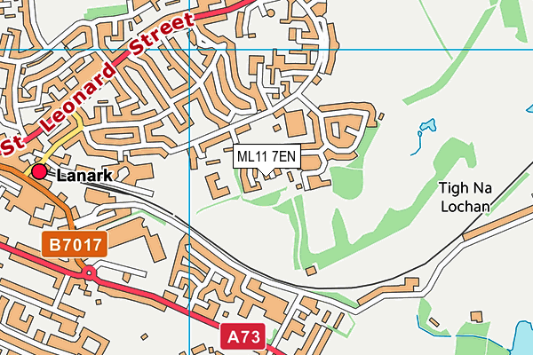 ML11 7EN map - OS VectorMap District (Ordnance Survey) ML11 7EN map - OS VectorMap District (Ordnance Survey)