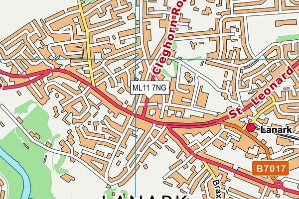 ML11 7NG map - OS VectorMap District (Ordnance Survey) ML11 7NG map - OS VectorMap District (Ordnance Survey)