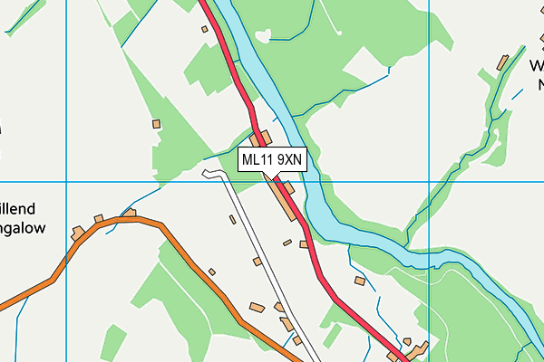ML11 9XN map - OS VectorMap District (Ordnance Survey) ML11 9XN map - OS VectorMap District (Ordnance Survey)