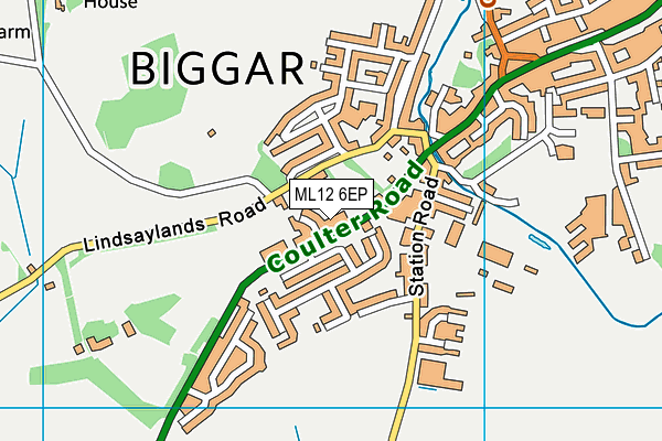 ML12 6EP map - OS VectorMap District (Ordnance Survey) ML12 6EP map - OS VectorMap District (Ordnance Survey)