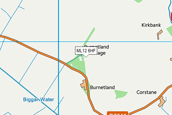 ML12 6HF map - OS VectorMap District (Ordnance Survey) ML12 6HF map - OS VectorMap District (Ordnance Survey)