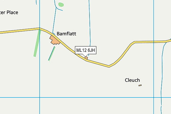 ML12 6JH map - OS VectorMap District (Ordnance Survey) ML12 6JH map - OS VectorMap District (Ordnance Survey)