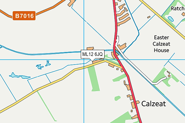 ML12 6JQ map - OS VectorMap District (Ordnance Survey) ML12 6JQ map - OS VectorMap District (Ordnance Survey)