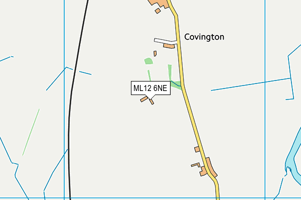 ML12 6NE map - OS VectorMap District (Ordnance Survey) ML12 6NE map - OS VectorMap District (Ordnance Survey)