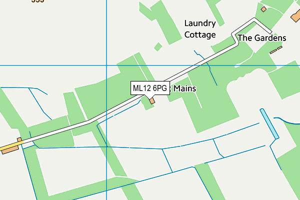 ML12 6PG map - OS VectorMap District (Ordnance Survey) ML12 6PG map - OS VectorMap District (Ordnance Survey)
