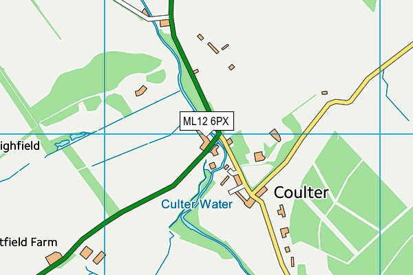 ML12 6PX map - OS VectorMap District (Ordnance Survey) ML12 6PX map - OS VectorMap District (Ordnance Survey)