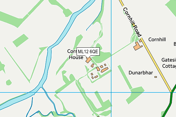 ML12 6QE map - OS VectorMap District (Ordnance Survey) ML12 6QE map - OS VectorMap District (Ordnance Survey)