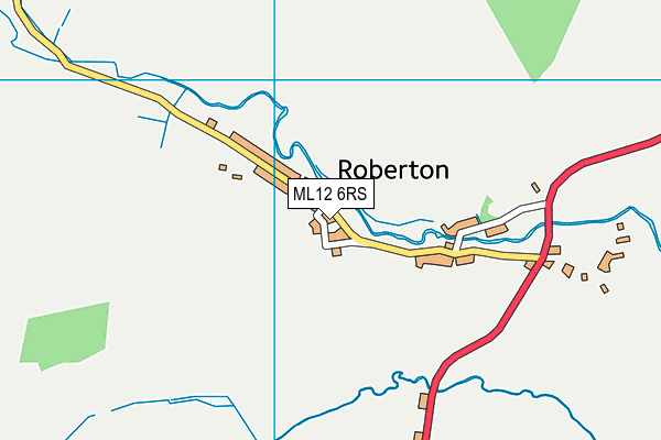 ML12 6RS map - OS VectorMap District (Ordnance Survey) ML12 6RS map - OS VectorMap District (Ordnance Survey)