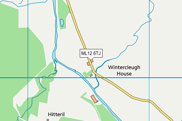 ML12 6TJ map - OS VectorMap District (Ordnance Survey)