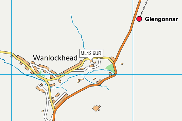 ML12 6UR map - OS VectorMap District (Ordnance Survey) ML12 6UR map - OS VectorMap District (Ordnance Survey)