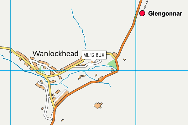 ML12 6UX map - OS VectorMap District (Ordnance Survey) ML12 6UX map - OS VectorMap District (Ordnance Survey)