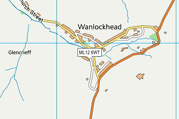 ML12 6WT map - OS VectorMap District (Ordnance Survey) ML12 6WT map - OS VectorMap District (Ordnance Survey)