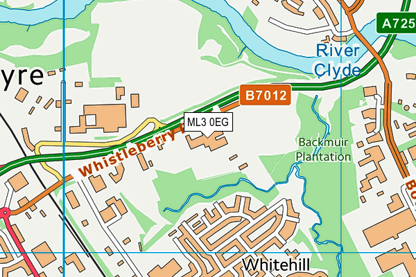 ML3 0EG map - OS VectorMap District (Ordnance Survey) ML3 0EG map - OS VectorMap District (Ordnance Survey)