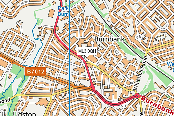 ML3 0QH map - OS VectorMap District (Ordnance Survey) ML3 0QH map - OS VectorMap District (Ordnance Survey)