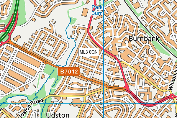 ML3 0QN map - OS VectorMap District (Ordnance Survey)