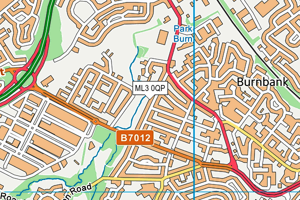 ML3 0QP map - OS VectorMap District (Ordnance Survey) ML3 0QP map - OS VectorMap District (Ordnance Survey)