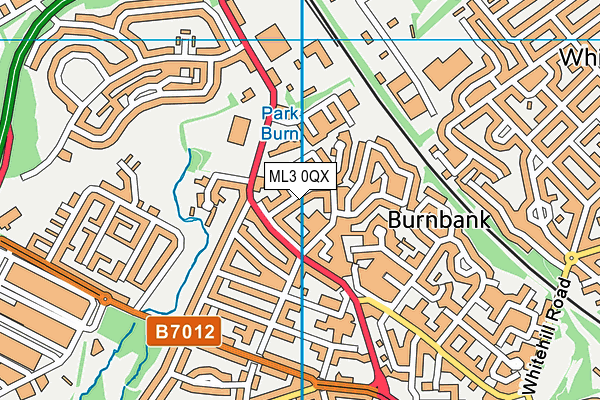 ML3 0QX map - OS VectorMap District (Ordnance Survey) ML3 0QX map - OS VectorMap District (Ordnance Survey)