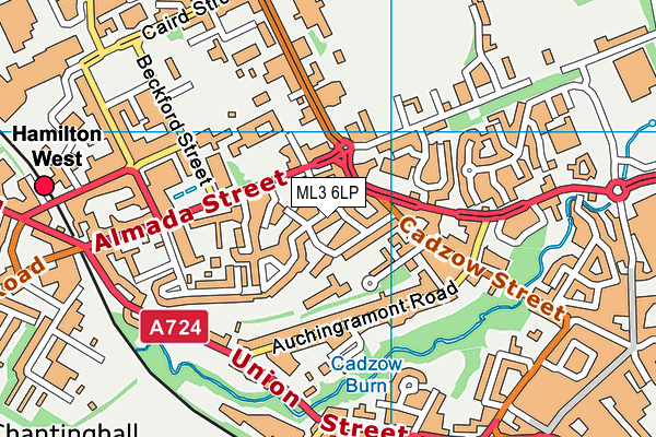 ML3 6LP map - OS VectorMap District (Ordnance Survey) ML3 6LP map - OS VectorMap District (Ordnance Survey)