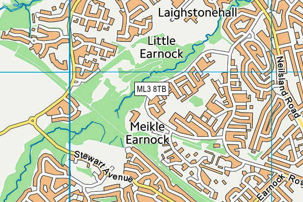 ML3 8TB map - OS VectorMap District (Ordnance Survey) ML3 8TB map - OS VectorMap District (Ordnance Survey)