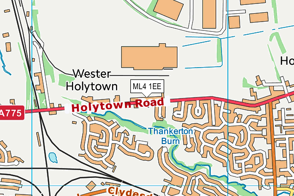 ML4 1EE map - OS VectorMap District (Ordnance Survey) ML4 1EE map - OS VectorMap District (Ordnance Survey)