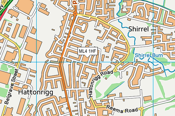 ML4 1HF map - OS VectorMap District (Ordnance Survey) ML4 1HF map - OS VectorMap District (Ordnance Survey)