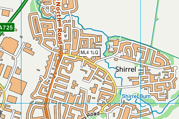ML4 1LQ map - OS VectorMap District (Ordnance Survey) ML4 1LQ map - OS VectorMap District (Ordnance Survey)
