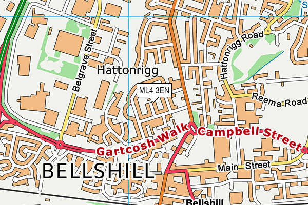 ML4 3EN map - OS VectorMap District (Ordnance Survey) ML4 3EN map - OS VectorMap District (Ordnance Survey)