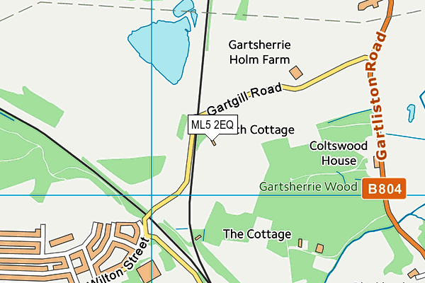 ML5 2EQ map - OS VectorMap District (Ordnance Survey) ML5 2EQ map - OS VectorMap District (Ordnance Survey)