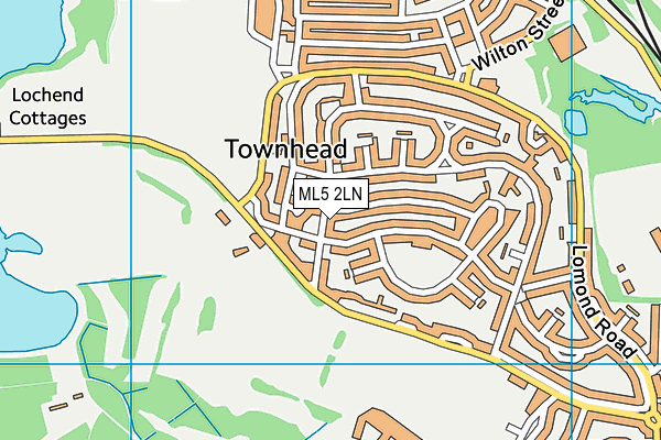 ML5 2LN map - OS VectorMap District (Ordnance Survey) ML5 2LN map - OS VectorMap District (Ordnance Survey)